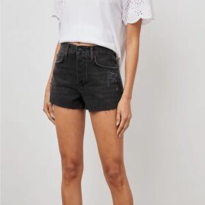 Rails Black The Fairfax High Rise Cut Off Shorts‎ Size 31